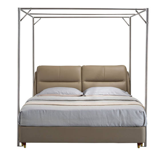 Mosquito net whole rod stainless steel thickened presser foot home large bed 1.8m double three doors and hangers Mosquito net whole rod stainless steel thickened presser foot home large bed 1.8m double three doors and hangers
