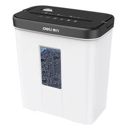 Deli 9939 paper shredder office dedicated automatic household granular electric high-power commercial desktop paper file mini small shredder 5-level confidential shredder disc card