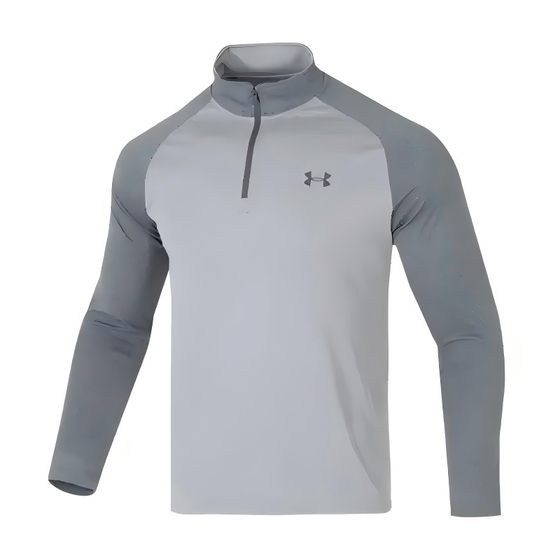 Under Armour UA classic Velocity series men's 1/4 zipper training fitness exercise long sleeve quick drying T-shirt
Under Armour UA classic Velocity series men's 1/4 zipper training fitness exercise long sleeve quick drying T-shirt
