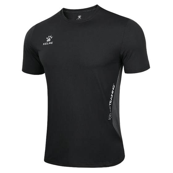 Kelme Karmei official sports T -shirt elastic breathable running fitness thin round neck short -sleeved top new men Kelme Karmei official sports T -shirt elastic breathable running fitness thin round neck short -sleeved top new men