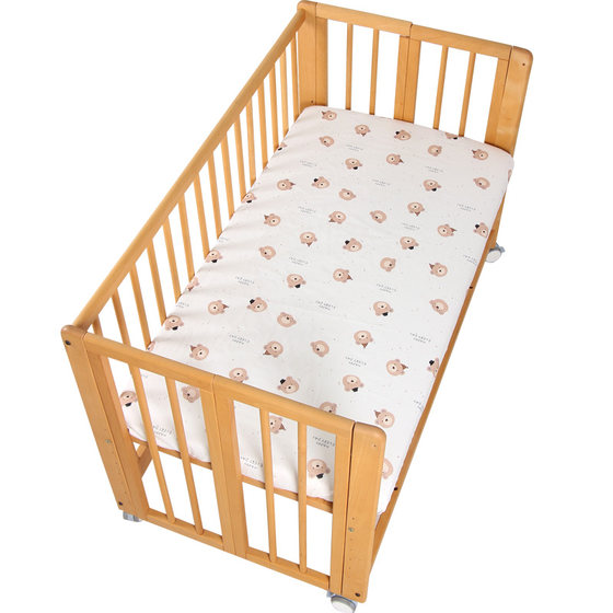 Crib cover pure cotton A-class four-season newborn baby mattress cover children's splicing small bed sheet cover can be customized
Crib cover pure cotton A-class four-season newborn baby mattress cover children's splicing small bed sheet cover can be customized