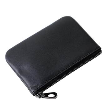 xmyb sheepskin zipper coin key bag ຫນັງແທ້ຂອງຜູ້ຊາຍສັ້ນ wallet mini coin clutch ສໍາລັບແມ່ຍິງ