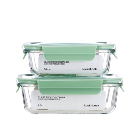 Lock Lock Glass Lunch Box Bento Box Office Worker Microwave Lunch Box Food Storage Box with Dining Box Lock Lock Glass Lunch Box Bento Box Office Worker Microwave Lunch Box Food Storage Box with Dining Box