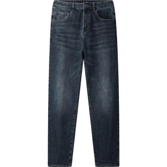HLA/Hailan House Mountain is not in high loose jeans 24 autumn new water cats beard hill cone pants men HLA/Hailan House Mountain is not in high loose jeans 24 autumn new water cats beard hill cone pants men