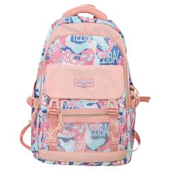 Children's schoolbags, female college students, high school students, junior high school students, elementary school students, 2024 new graffiti backpack, female backpacks