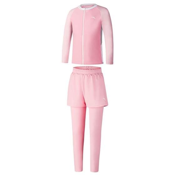 Anta Girls Swimming Suit Split 2025 Summer Sunscreen Long Sleeve Trousers Swimming Set Anti-Chlorosity Swimming Suit Two-piece Set
Anta Girls Swimming Suit Split 2025 Summer Sunscreen Long Sleeve Trousers Swimming Set Anti-Chlorosity Swimming Suit Two-piece Set