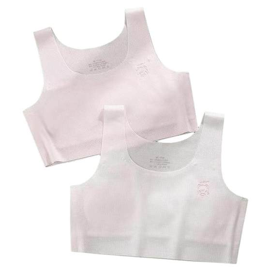 During the developmental period, the underwear girl anti-convex small vest elementary school students 7-9-16 years old children without trace breasts summer thin
During the developmental period, the underwear girl anti-convex small vest elementary school students 7-9-16 years old children without trace breasts summer thin