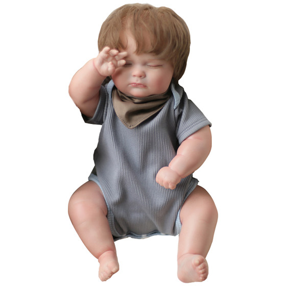 Rebirth of the Doll Soft Silicon Simulation Simulation Baby toy Doll Girls Mengjiao Doll Child Soft Platin
Rebirth of the Doll Soft Silicon Simulation Simulation Baby toy Doll Girls Mengjiao Doll Child Soft Platin