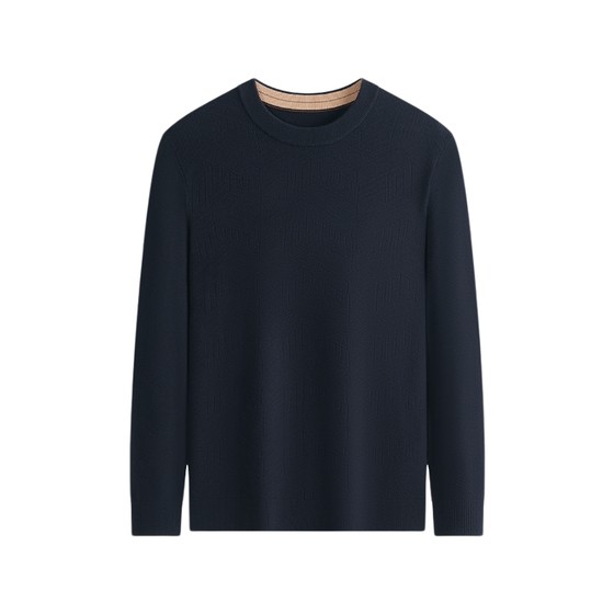 SHANSHAN Sweater Men's 2025 Autumn and Winter New Round Neck Warm Base Thick Top Men's Knitted Sweater
SHANSHAN Sweater Men's 2025 Autumn and Winter New Round Neck Warm Base Thick Top Men's Knitted Sweater