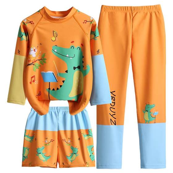 Children's swimsuit three -piece boys in summer sunscreen long -sleeved long pants swimsuit boys baby swimming trunks training
Children's swimsuit three -piece boys in summer sunscreen long -sleeved long pants swimsuit boys baby swimming trunks training