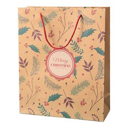 Creative exquisite kraft paper handbag holiday gift bag cute packaging box paper bag cute Valentine's Day storage