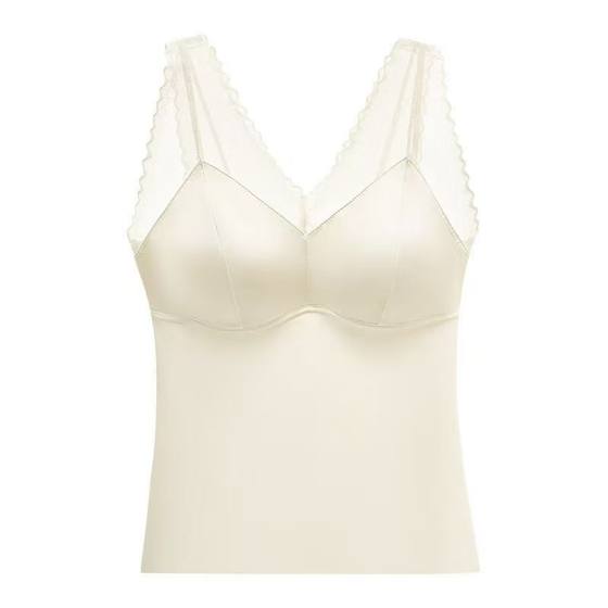 Sling vest for women with Xia Bing Silk Thin Lace Top Sexy Beautiful Back Satin with Chest Pad Base Shirt Outside
Sling vest for women with Xia Bing Silk Thin Lace Top Sexy Beautiful Back Satin with Chest Pad Base Shirt Outside