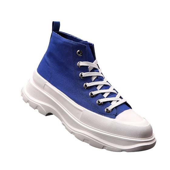 ins super hot black and white contrasting men's high top shoes leather shoes youth gun casual board shoes thick sole height increase 8CM men's boots
ins super hot black and white contrasting men's high top shoes leather shoes youth gun casual board shoes thick sole height increase 8CM men's boots