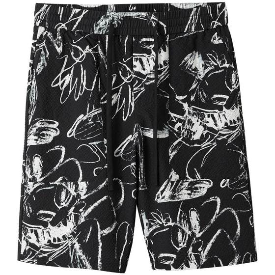 HLA/Hailan Home Washed Loose Casual Mid-Pants 25 Summer New Drawstring Print Beach Five-point Shorts Men
HLA/Hailan Home Washed Loose Casual Mid-Pants 25 Summer New Drawstring Print Beach Five-point Shorts Men