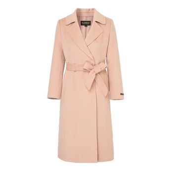 Scofield Women's Elegant Waist Double-sided Woolen Coat 2023 Autumn and Winter Style New
