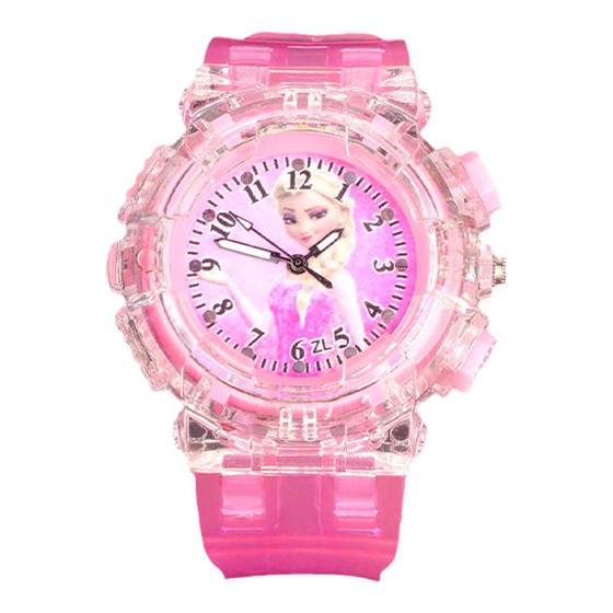 Children's toy watch girl Frozen Elsa glowing cartoon Princess Elsa child 3 years old sixth day gift
Children's toy watch girl Frozen Elsa glowing cartoon Princess Elsa child 3 years old sixth day gift