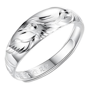 ແຫວນເງິນ Phoenix 999 sterling ສໍາລັບແມ່ຍິງແລະຜູ້ສູງອາຍຸ, ເຄື່ອງປະດັບເງິນແບບແມ່ຂອງເງິນບໍລິສຸດ, ຂອງຂວັນວັນແມ່ສໍາລັບແມ່ແລະແມ່