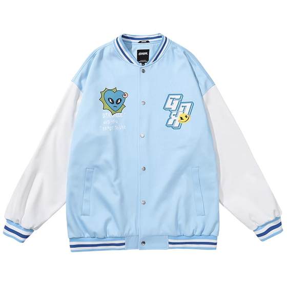 GENANX Lightning Trendy Baseball Suit Couple American Jacket Men's and Women's New Early Autumn Handsome Men's Jackets
GENANX Lightning Trendy Baseball Suit Couple American Jacket Men's and Women's New Early Autumn Handsome Men's Jackets