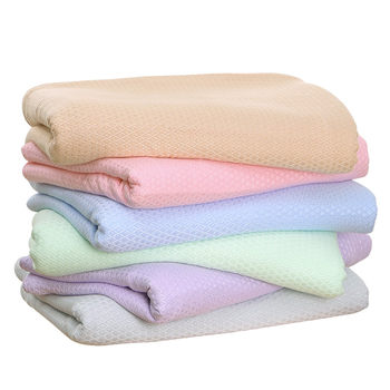 Bamboo fiber blanket cover blanket towel quilt summer cool sofa blanket adult air conditioning summer cool quilt single thin ice silk