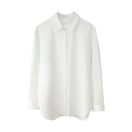 XINER Simple Commuter White Shirt Women's Long Sleeve High Texture Not Wrinkled Basic Style Laminated Base Shirt
XINER Simple Commuter White Shirt Women's Long Sleeve High Texture Not Wrinkled Basic Style Laminated Base Shirt