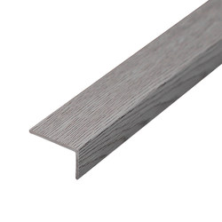 Self-adhesive PVC plastic solid wood floor 7-shaped L-shaped edge strips right-angle door sill pressure strips wardrobe edge buckle strips