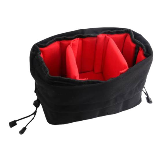 Suitable for Fuji Canon Sony Inner Tank SLR Camera Lens Storage Bag Folding Versatile Portable Handbag Suitable for Fuji Canon Sony Inner Tank SLR Camera Lens Storage Bag Folding Versatile Portable Handbag