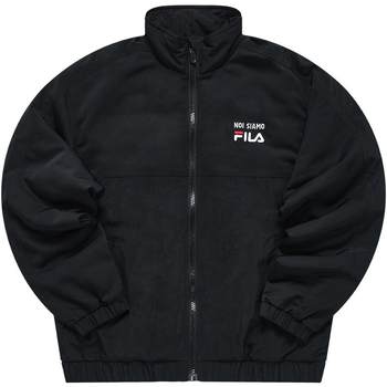 FILA FUSION Fila trendy brandy men's cotton clothes 2023 spring fashion loose stand-up collar warm jacket