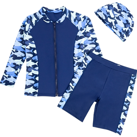 MomaSong Children's Swimsuit Boys Boys Children Long -sleeved Swimsuit Boys Swipe Swim Sets Set
MomaSong Children's Swimsuit Boys Boys Children Long -sleeved Swimsuit Boys Swipe Swim Sets Set