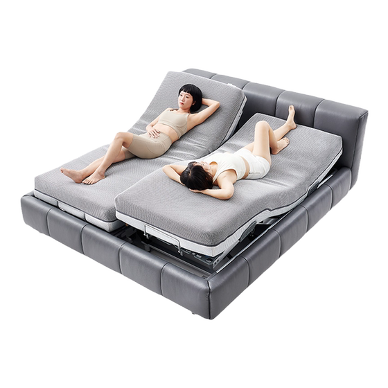 Electric intelligent lifting bed sheet double bed multifunctional bedroom electric skeleton frame Italian minimalist leather bed Electric intelligent lifting bed sheet double bed multifunctional bedroom electric skeleton frame Italian minimalist leather bed