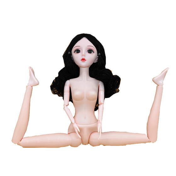 60cm22 -inch body arthropate doll True Eyes Live Hand 3 -point Makeup Multi -joint BJD Princess Toys 60cm22 -inch body arthropate doll True Eyes Live Hand 3 -point Makeup Multi -joint BJD Princess Toys