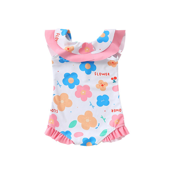 Girls' swimsuit summer new princess girl foreign swimwear young children cute baby swimsuit Girls' swimsuit summer new princess girl foreign swimwear young children cute baby swimsuit