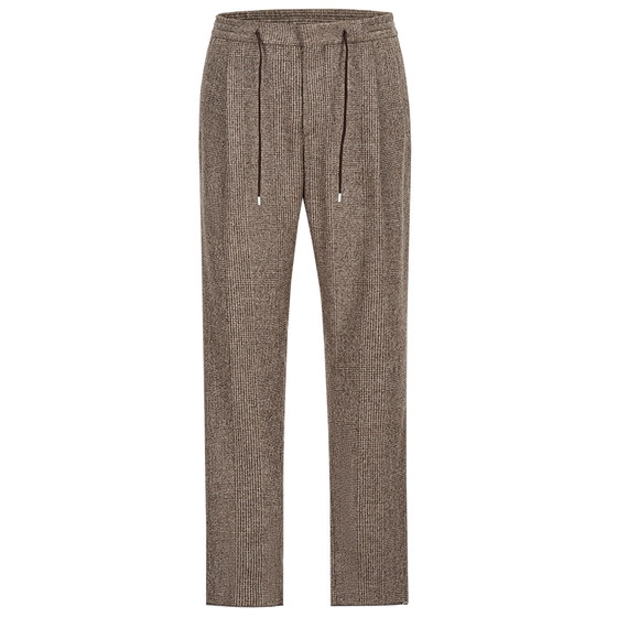 LARDINI Italy imported single pleated business trousers men's flannel flannel fur autumn and winter elastic drawstring casual pants
LARDINI Italy imported single pleated business trousers men's flannel flannel fur autumn and winter elastic drawstring casual pants