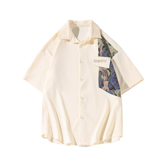 NASA STUSY American retro 2025 new summer men's shirt men's handsome high-end short-sleeved shirt
NASA STUSY American retro 2025 new summer men's shirt men's handsome high-end short-sleeved shirt