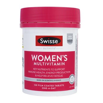 Multivitamin B complex ຂອງແມ່ຍິງ Swisse ປັບປຸງພູມຕ້ານທານທີ່ສົມບູນແບບຂອງແມ່ຍິງ, ລັດຖະທໍາມະນູນຂອງຮ່າງກາຍ, metabolism ຕ້ານທານແລະການເພີ່ມປະສິດທິພາບ.