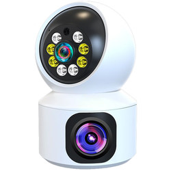 Indoor home camera wireless remote mobile phone high-definition night vision intercom two-way room monitoring with voice dialogue