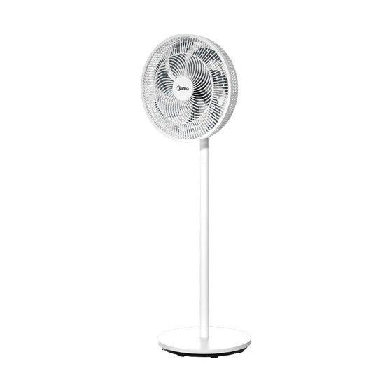 Midea electric fan household seven-leaf floor-standing fan large wind power large mesh cover light syllable energy-saving dormitory vertical shaking fan Midea electric fan household seven-leaf floor-standing fan large wind power large mesh cover light syllable energy-saving dormitory vertical shaking fan