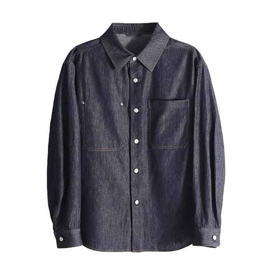 Mind Bridge Men's American Workwear Denim Shirt Long Sleeve Casual Shirt Spring and Autumn Line Fashion Jacket
Mind Bridge Men's American Workwear Denim Shirt Long Sleeve Casual Shirt Spring and Autumn Line Fashion Jacket
