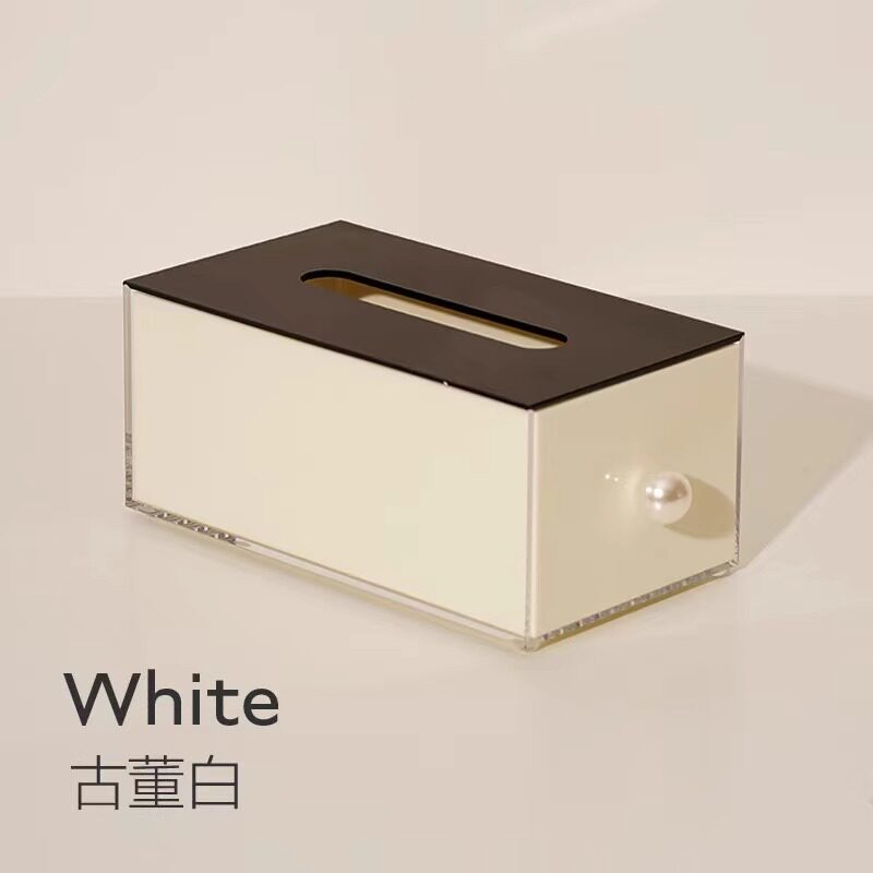 古董白-纸巾盒
