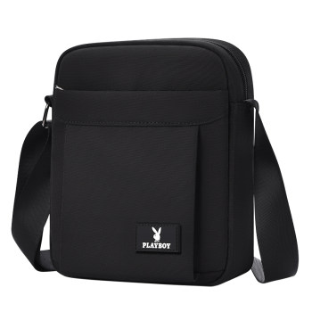 Playboy Shoulder Bag Men's Bag Casual Crossbody Bag ຄວາມອາດສາມາດຂະຫນາດໃຫຍ່ Oxford Cloth Chest Bag Trendy Brand Rucksack