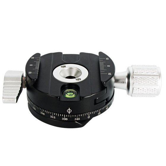 Double panoramic pantoon quick-mount plate clamping SLR camera tripod photography 360-degree rotary base platform
Double panoramic pantoon quick-mount plate clamping SLR camera tripod photography 360-degree rotary base platform