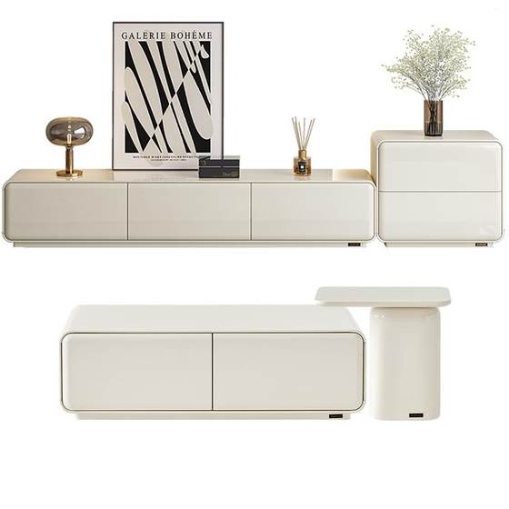 Government subsidies Quanyou Home Light Luxury High-end Living Room Home Italian Minimalist Cream Scenery Light and Shadow Combination Tea Table
Government subsidies Quanyou Home Light Luxury High-end Living Room Home Italian Minimalist Cream Scenery Light and Shadow Combination Tea Table