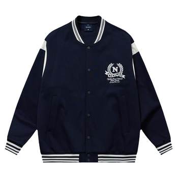 JNXS ທ່ານ Jiangnan ອາເມລິກາ retro ຍາວແລະສັ້ນ embroidered jackets baseball ສໍາລັບຜູ້ຊາຍແລະແມ່ຍິງພາກຮຽນ spring ຄົນອັບເດດ: jackets ຍີ່ຫໍ້ຄູ່ຜົວເມຍ