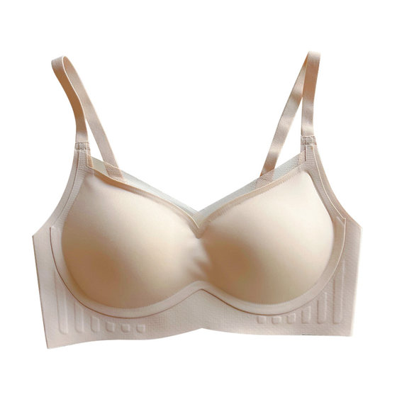 MTUN Sugar All Day Nude Feel Comfortable Oxygen Bra Women's No Steel Ring Big Chest Show Small Chest No Trace Gathering Bra MTUN Sugar All Day Nude Feel Comfortable Oxygen Bra Women's No Steel Ring Big Chest Show Small Chest No Trace Gathering Bra