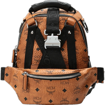 (Self-operated) MCM unisex coated canvas dual-use backpack waist bag and luggage set MUK9SJV19