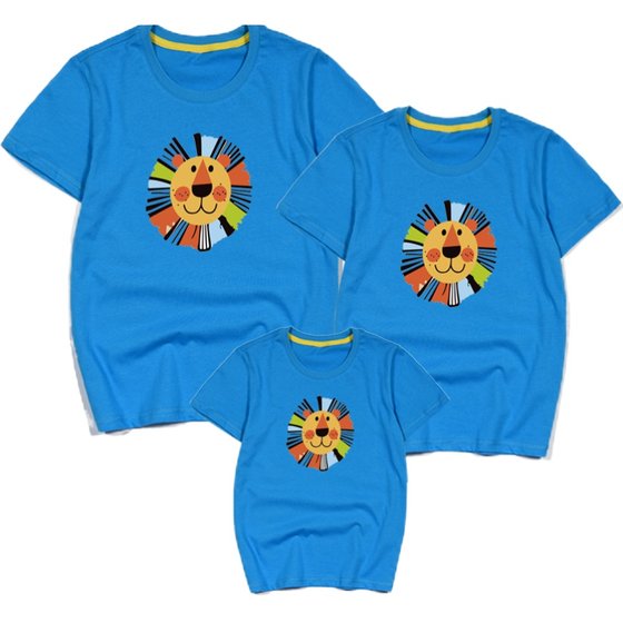 Parent-child clothing 2025 new Korean fashion family short-sleeved T-shirt parent-child clothing mother-daughter clothing summer cartoon lion boy
Parent-child clothing 2025 new Korean fashion family short-sleeved T-shirt parent-child clothing mother-daughter clothing summer cartoon lion boy