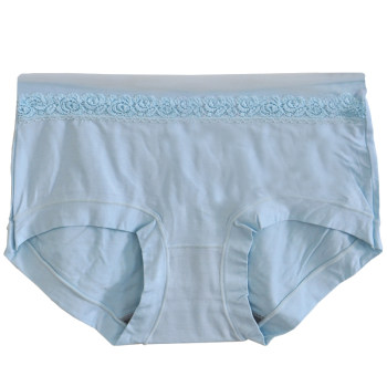 Caitian underwear ແມ່ຍິງຫນຶ່ງສິ້ນຕັດໄມ້ໄຜ່ carbon bottom wave ແມ່ຍິງ boxer ກາງ waist pants ນັກຮຽນ 30335 underwear