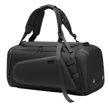 ຖົງ gym ສໍາລັບຜູ້ຊາຍທີ່ມີການແຍກປຽກແຫ້ງແລະແຫ້ງການຝຶກອົບຮົມກິລາບານເຕະບ້ວງຄວາມອາດສາມາດຂະຫນາດໃຫຍ່ custom luggage ຖົງເດີນທາງ backpack