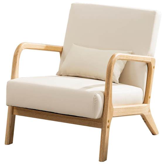 Modern simple Nordic casual single sofa living room balcony solid wood chair
Modern simple Nordic casual single sofa living room balcony solid wood chair