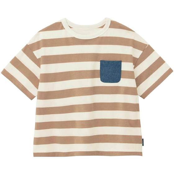 Qianquhui children's clothing, children's summer short-sleeved T-shirts, boys and girls' Japanese stripes contrasting color thin cotton sweat tops
Qianquhui children's clothing, children's summer short-sleeved T-shirts, boys and girls' Japanese stripes contrasting color thin cotton sweat tops