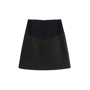 ແມ່ທ້ອງໃສ່ກະເປົ໋າ summer sports sweatshirt skirt fashionable hot mom belly support a-line skirt